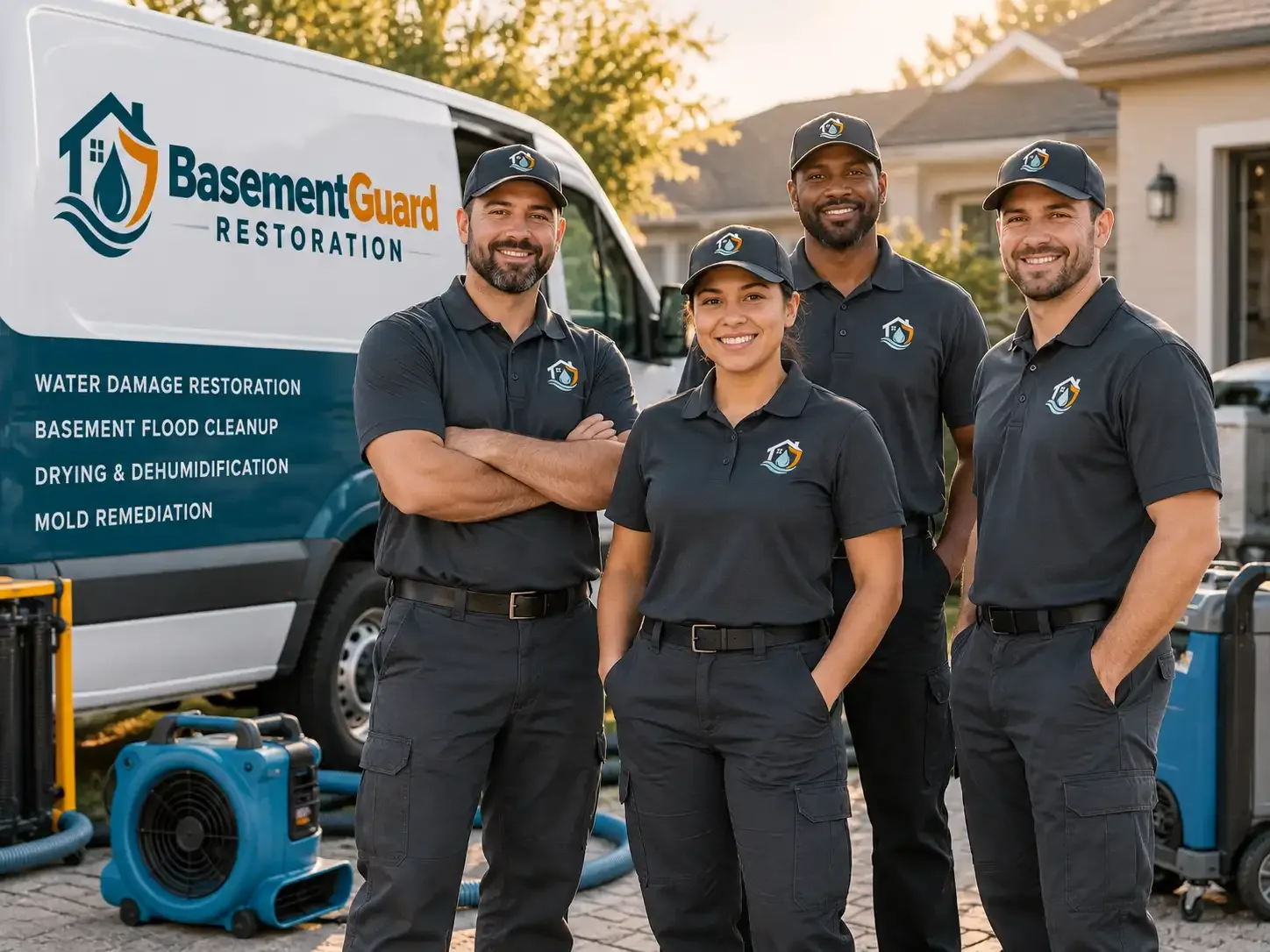 Basement Water Damage Restoration company in Deerfield, KS